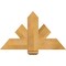 Ekena Millwork Kennewick Rough Sawn Timber Gable Bracket, Western Red Cedar, 36"W x 21"H x 2"D x 6"F, 14/12 Pitch GBW036X21X0206KEN00RWR - alternate 1
